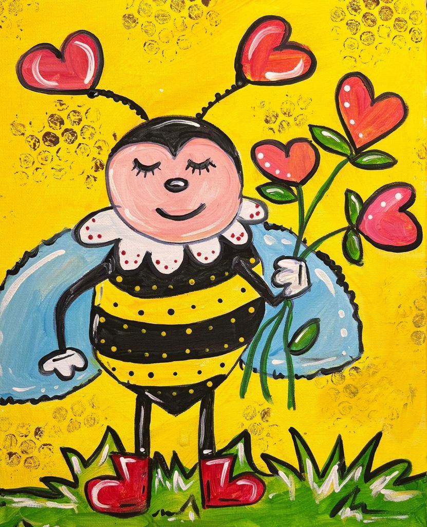 Bee Mine painting