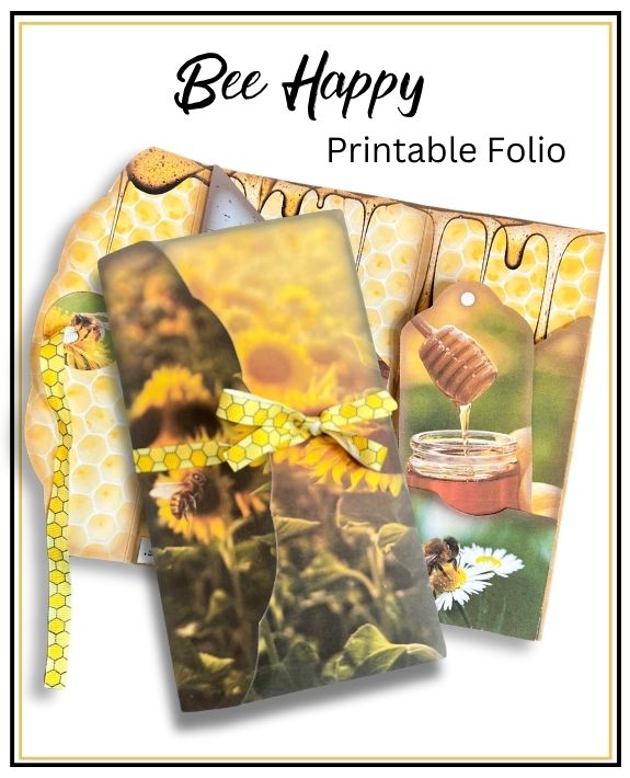 Bee Happy Folio Completed